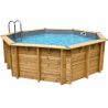 Piscine bois Ubbink Océa 580 Ø 5,80 m H1,30