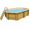 Piscine bois Ubbink Azura 355 x 490 H1,30