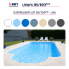 Liner uni PROCOPI Superliner V2F 85/100ème