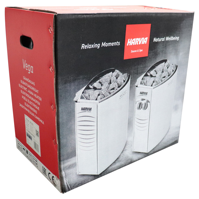 Poêle sauna électrique Harvia Vega – Commande intégrée