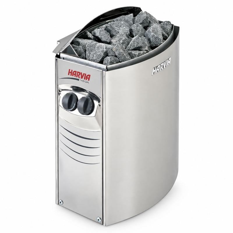 Poêle sauna électrique Harvia Vega – Commande intégrée