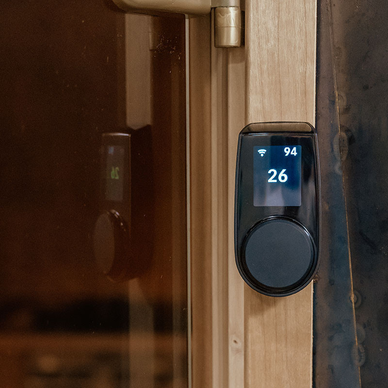 Télécommande HUUM Classic Black pour poêle sauna