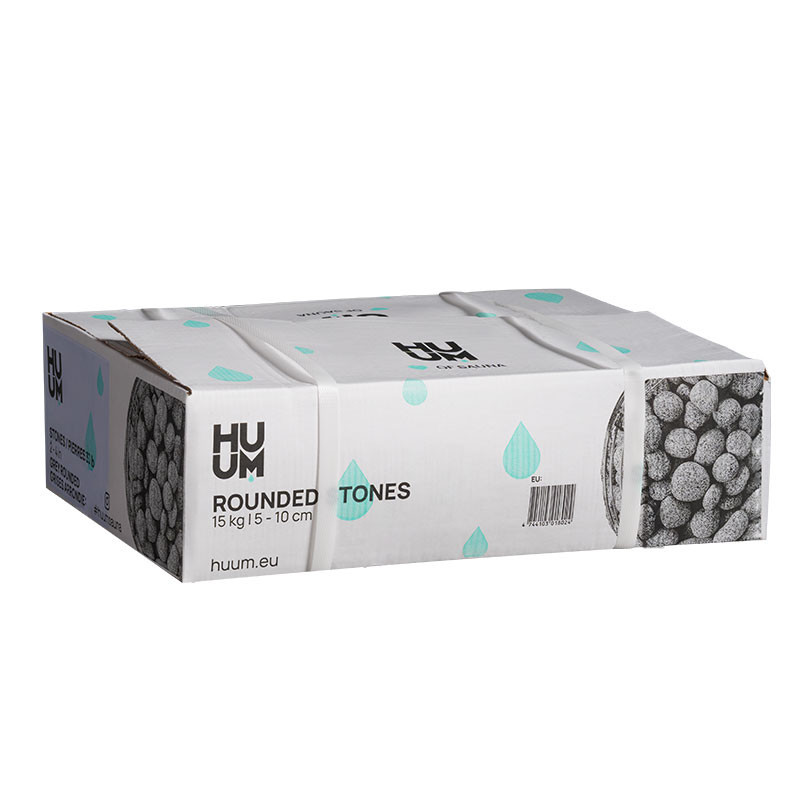 Pierres rondes HUUM pour poêle sauna 5-10 cm – 15 kg