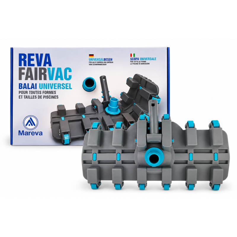 Tête de balai piscine Mareva Reva Fairvac – Liner et béton