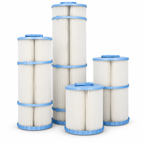 Cartouche de filtration Weltico C2 à C7 pour piscine