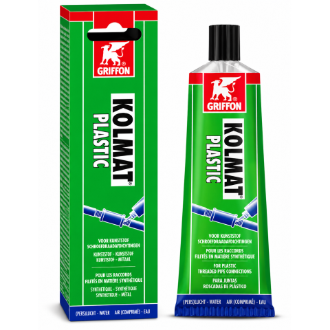 Pâte d’étanchéité Griffon Kolmat Plastic 125 g