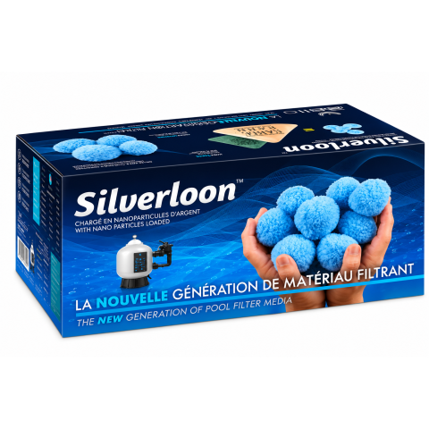 Balles filtrantes Silverloon Aello 700 g pour piscine