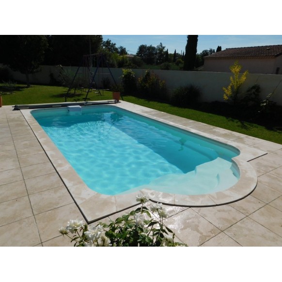 Coque Polyester Pour Piscine R730 Avec Bloc Filtrant