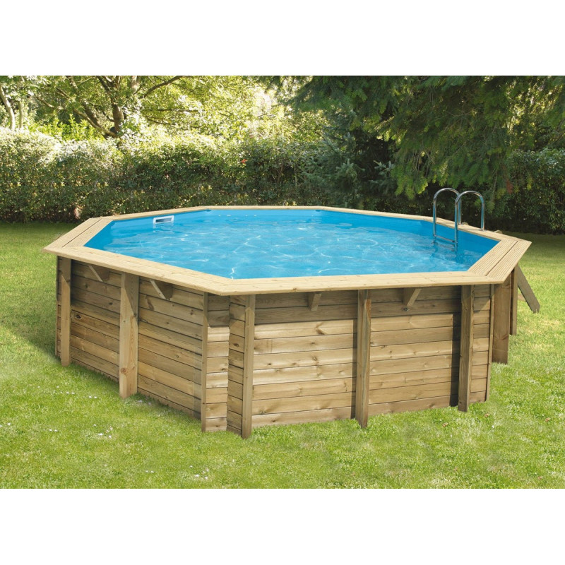 Piscine bois Ubbink Océa 510 Ambiance