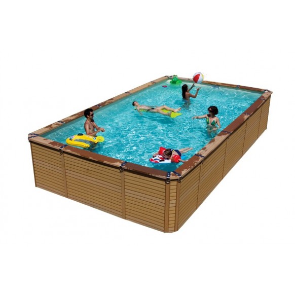 Kit Piscine En Bois Azteck By Waterman