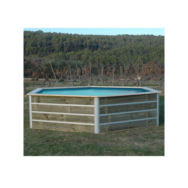piscine bois water clip kid hexagonale bohol piscine bois water clip kid hexagonale bohol