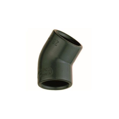 Courbe PVC 45° à coller