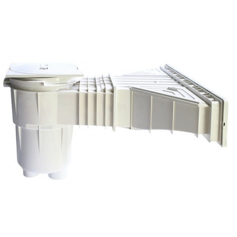 Skimmer ''miroir '' Norm XXL Astral, Blanc, Sable, Gris ou Gris anthracite