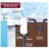 Skimmer liner, grande meurtrière Aquareva standard