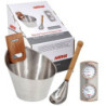 Kit d'accessoires pour sauna vapeur