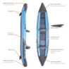Kayak gonflable Zray Roatan 376