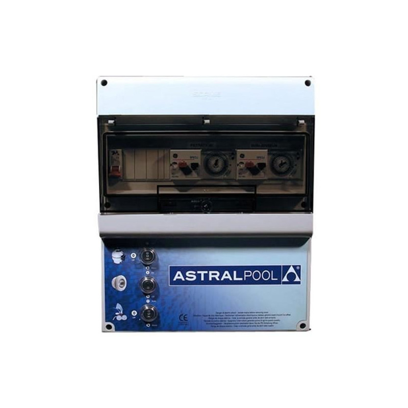 Coffret LUXE Pompe Surpresseur Eclairage Transfo 100, 300 ou 600 W Astralpool