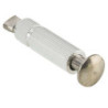 Piton douille rétractable alu-inox D.12mm pour fixation bâche couverture