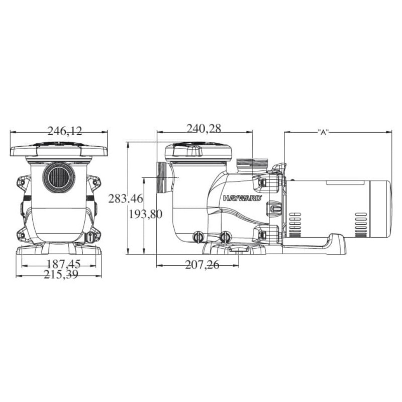 Pompe filtration Hayward Max Flo XL