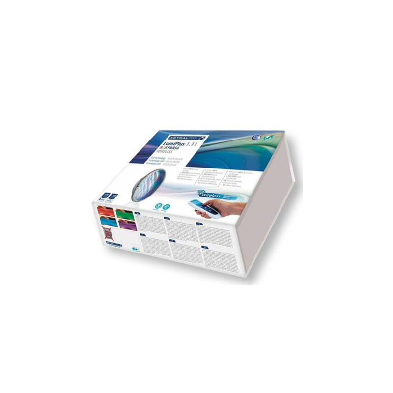 Kit lampe LED multicolore Astral Lumiplus avec télécommande