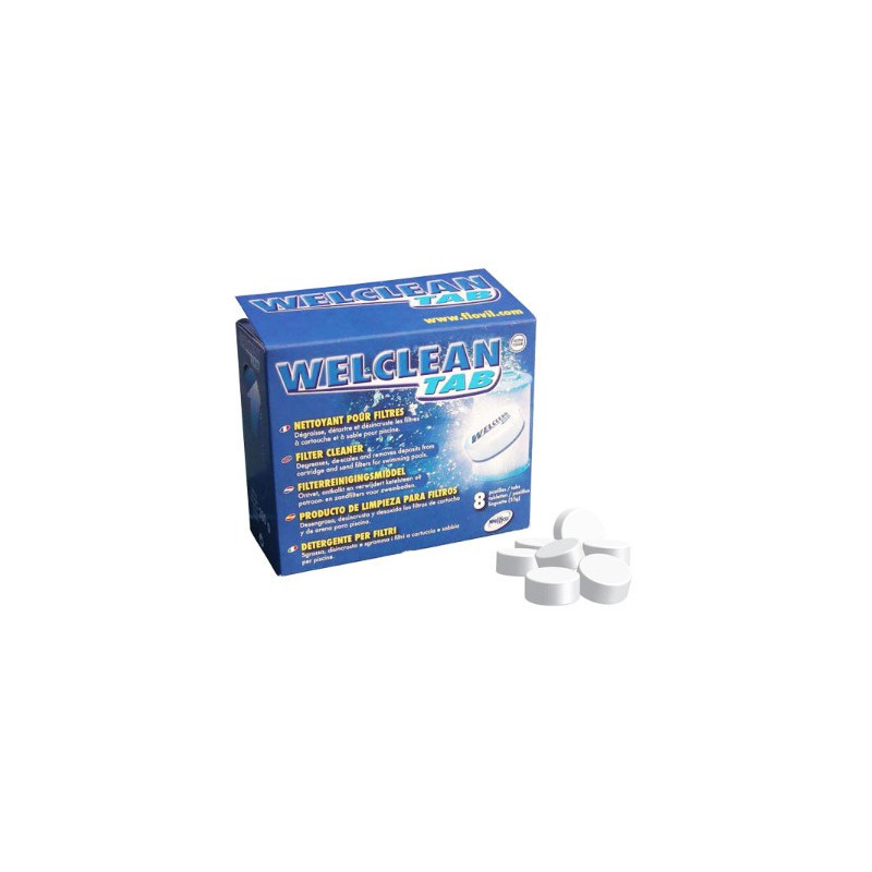 Nettoyant filtre Weltico Welclean Tab