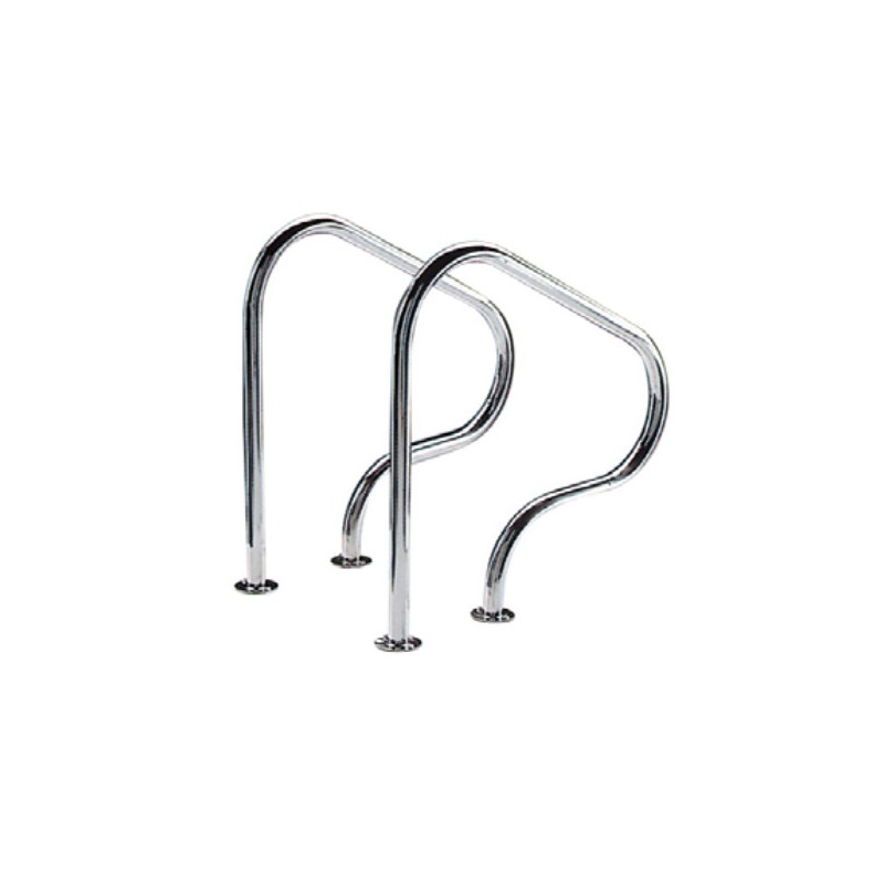 Sortie de bain 800 x 800 à visser ou à sceller, jeu de 2, inox AISI 304