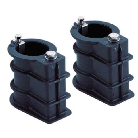 Ancrage pour tube diamètre 43mm, la paire