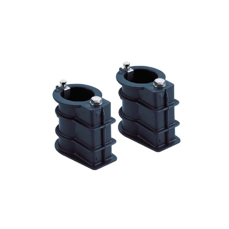 Ancrage pour tube diamètre 43mm, la paire