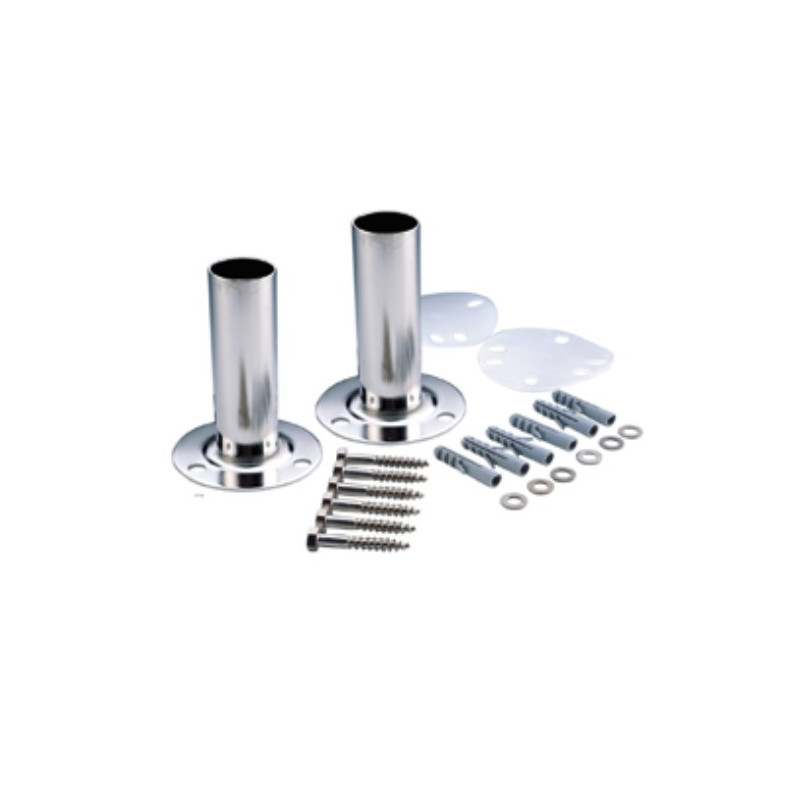 Supports d’échelle sur platine, acier inox AISI-316