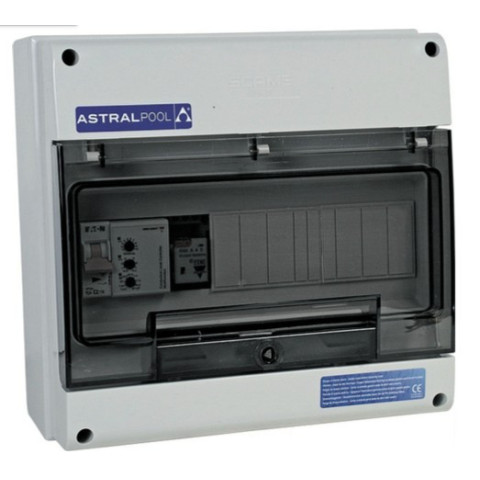 Coffret de régulation 5 sondes ou 7 sondes pour piscine à débordement