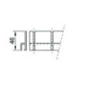 Profilé Hung Horizontal PVC forme libre
