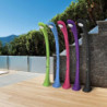 douche solaire cobra violet