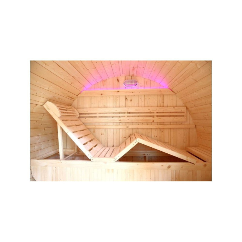 Sauna d'extérieur GAIA BELLA 3 places