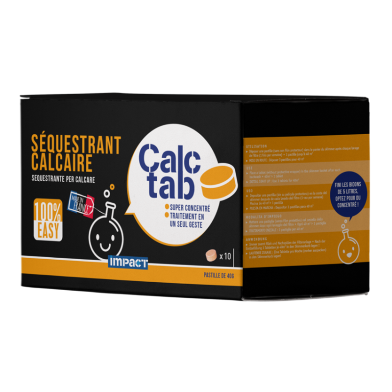  Séquestrant calcaire Calc Tab - 10 pastilles