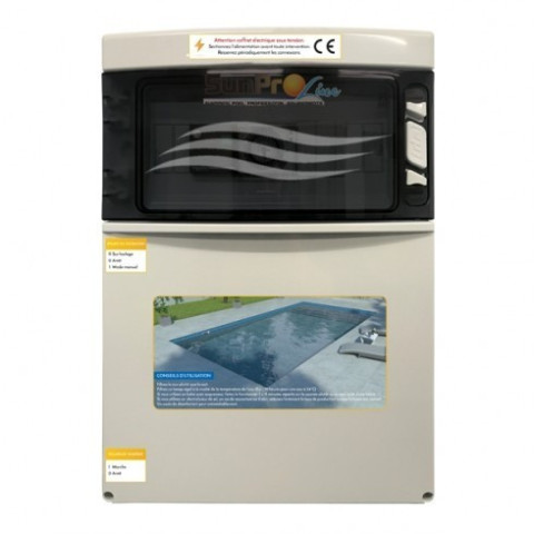 Coffret électrique SPL , pompe + surpresseur et éclairage transfo 100 W, 300 W et 600 W