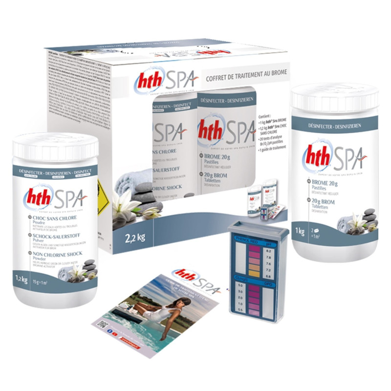 HTH SPA Coffret de traitement au brome