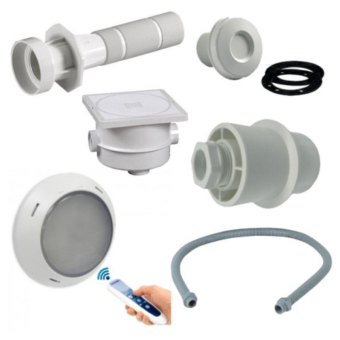 Kit installation Astral Lumiplus LED couleurs RGB+ WIRELESS controller