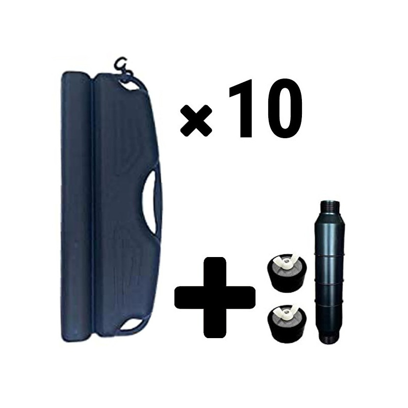 Pack Hivernage 10 Flotteurs + 1 Gizzmo + 2 Bouchons 38-51 mm