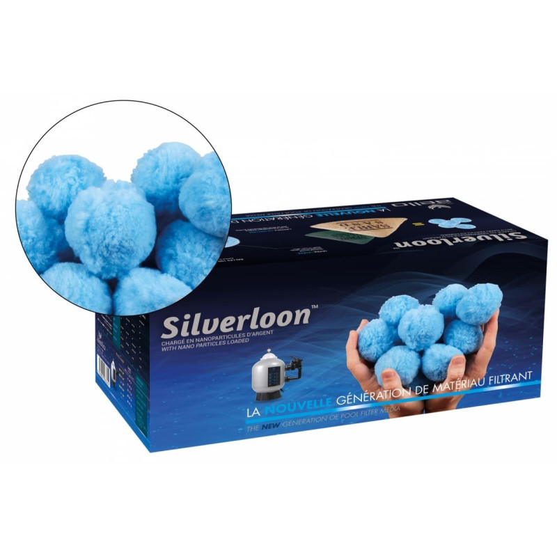 Média filtrant Silverloon - Lavable en machine