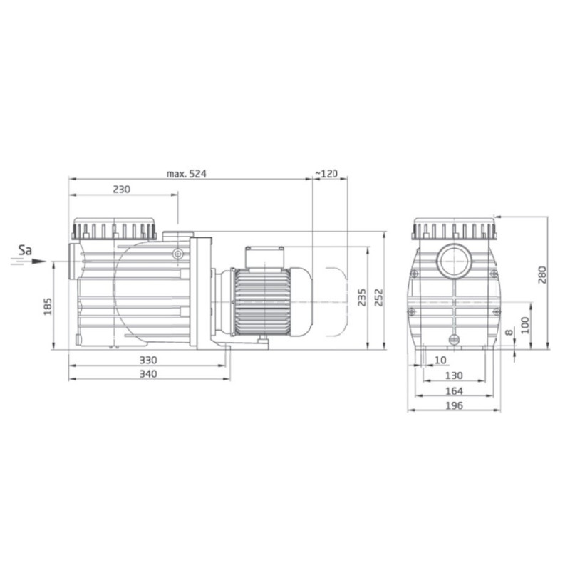 Pompe de filtration compatible Eurostar II