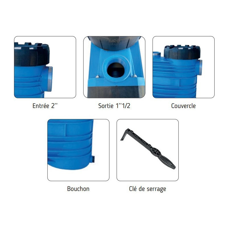 Pompe de filtration compatible Eurostar II