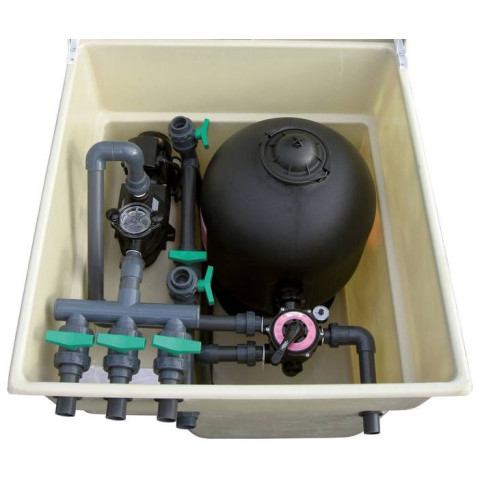 Local technique enterré SCP équipé