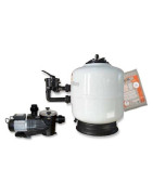 Kit filtration avec charge filtrante