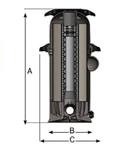 filtre-a-cartouche-hayward-swimclear-schema