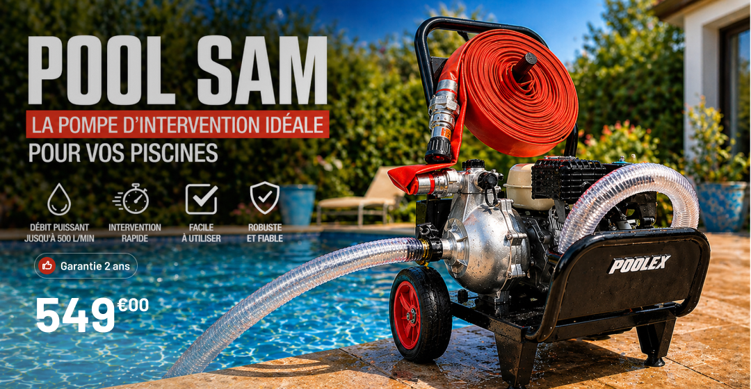 Motopompe POOL SAM contre les incendies